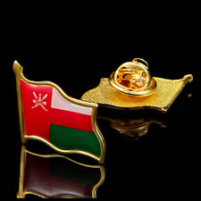 Oman Waving Flag Badge Pin Brooch Fashion Lapel Gift Pride Decorations picture