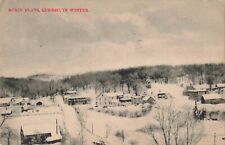 Birdseye View Morin Flats Quebec QC Canada in Winter 1910 Postcard picture