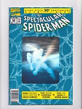 Spectacular Spider-Man #189 Marvel Comics 1992 Newsstand Edition Hologram NM+ picture