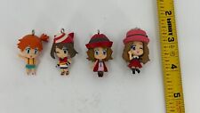 Pokemon Girls Gashapon Keychain Mini Figure Set Lot Misty May Serena picture