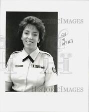 1988 Press Photo Lisa Matthews, US Military - sam07587 picture