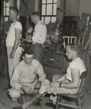 Post WW2 Era U.S. Army Soldiers Getting Fitted For Braces PHOTO ~ Ft Bragg, NC picture