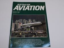 Australian Aviation Magazine Mar 1995 CAA Ansett 747 KSA PC-9 RAAF Concorde Fly picture