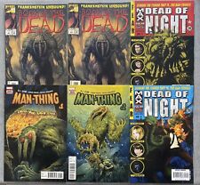 MAN-THING-6 COMICS-APPEARED IN WEREWOLF BY NIGHT-DEAD OF NIGHT-BOOK OF THE DEAD picture