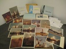 NASA ROCKWELL SPACE SHUTTLE TRANSPORTATION & SYSTEM BOOKS+1st GEN PHOTOS/CERTS++ picture