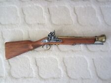 ENGLISH 18TH. CENTURY FLINTLOCK BLUNDERBUSS REAL WOOD AND METAL. picture