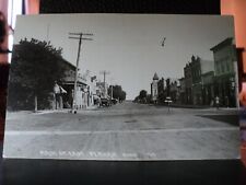PERHAM MN Minnesota Main Street East early 1900's RPPC Postcard picture
