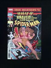 True Believers What If Kraven Hunter Killed Spider-Man #1  MARVEL Comics 2018 NM picture