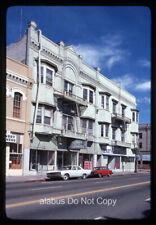 Orig 1976 SLIDE Apartment Building w Taylor & Salon on California St Stockton CA picture