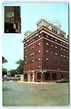 1950s ROCHESTER MINNESOTA HOTEL ARTHUR KING OF HOSPITALITY CHROME POSTCARD P2789 picture