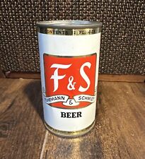 Vintage F & S Empty Beer Can. Fuhrmann & Schmidt Flat Top picture