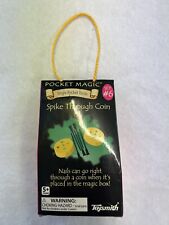 New Toysmith Pocket Magic Single Pocket Trick Spike Through Coin picture