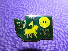 VTG FOE Fraternal Order of Eagles Washington Lapel Hat Pin Back 1999-2000 / Q  picture