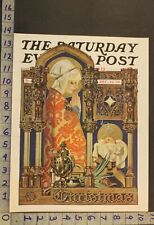 1928 LEYENDECKER HOLIDAY CHRISTMAS MADONNA CHILD JESUS RELIGION COVER ART COV808 picture