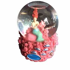 Disney The Little Mermaid Rare Modest Ariel Musical  Snow globe *Read picture