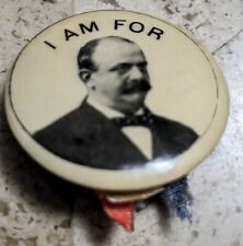 *SCARCE* PRESIDENTAL PINBACK 1904  THEODORE ROOSEVELT F.F. PULVER ROCHESTER NY picture