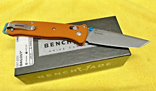 BENCHMADE KNIFE 537-2301 LIMITED EDITION ORANGE BAILOUT KNIFE picture