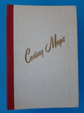 Vintage COOKING MAGIC Culinary Arts Institute Binder w/12 Books Inside, 1950's picture