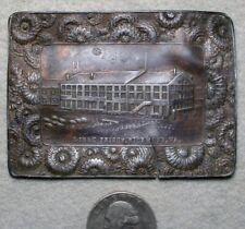 Civil War Relic, Libby Prison Richmond ashtray souvenir/1921 Chicago Exposition picture