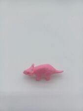 Vintage 1993 Triceratops Pink & White Mini Figure picture