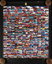 Ltd Ed Signed Günther Raupp FERRARI 20 Years Calendar Prints 1985-2004 Poster   picture