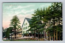Wiers NH-New Hampshire, Lakeside House, Antique, Vintage c1908 Souvenir Postcard picture