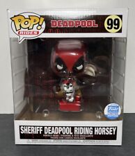 Funko Pop Rides: Sheriff Deadpool Riding Horsey #99 Funko Shop Exclusive Vinyl picture