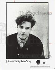 1992 Press Photo Singer John Wesley Harding - hpp39520 picture
