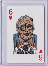 1980 POLITICARDS PLAYING CARDS 6H LANE KIRKLAND picture