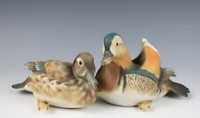 Vintage Giuseppe Tagliariol Porcelain Duck Figurine Tay Italy Capodimonte Bird picture