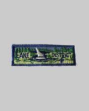 Vintage Lake District Patch 3-1/2” x 1-1/4” Tall picture