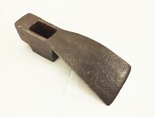 Vtg antique timber beam carpenters hewing axe adze grub hoe head tool 2lb 15oz picture