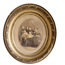 Antique Late 1800s - 1900 Framed Family Portrait  picture