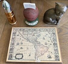 Lot Of 4 Vintage Items Inc Avon Wild West Wild Country After Shave Bullet Shape picture