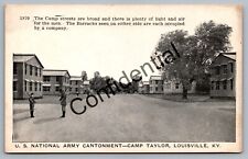WWI Era US National Army Cantonment At Camp Zachary Taylor Louisville KY M192 picture