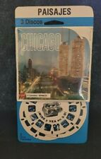 Gaf Sealed A551 S Chicago Illinois Spanish view-master Reels Stapled Packet picture