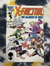 X-FACTOR #5 (1985) Marvel Comics / NM- / 1st Apocalypse (cameo) Alliance Of Evil picture