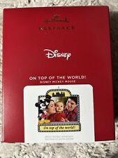 Hallmark Keepsake Christmas Ornament Disney On Top Of The World Mickey 2021 New picture