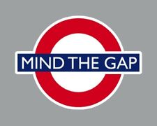 Mind The Gap Die Cut Glossy Fridge Magnet picture