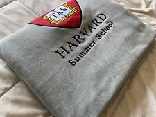 Harvard Summer School Blanket Crest Shield Knit 60