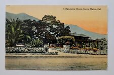 1915 Panama California International Exposition Bungalow Sierra Madre Postcard picture