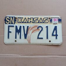 1994 Kansas License Plate - 