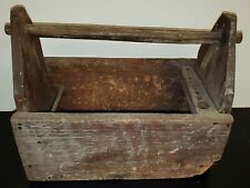 ANTIQUE 1800S - EARLY 1900S NAVAJO JEWELER'S TOOL BOX GREAT WEAR FROM USE tuvi picture
