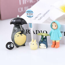 6pcs My Neighbor Totoro Figure Hayao Miyazaki Anime Bus Station Figure Gift US picture