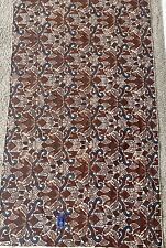 Vtg BATIK Sarong Tablecloth Fabric Indonesian TJAP BEKER ISTIMEWA 41” X 94”   4A picture