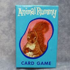 Vintage E.E. Fairchild Peter Rabbit Rummy Childs Card Game Blue Box SEALED picture