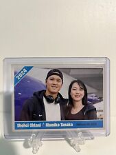 Shohei Ohtani And Mamiko Tanaka Trading Card picture