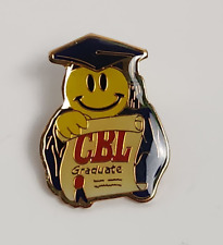 Walmart Smiley Face Cap and Gown Graduation CBL Diploma Hogeye Lapel Pin picture