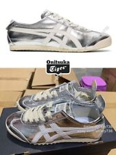 Silver/Off White Onitsuka Tiger Mexico 66 Sneakers: Unisex Running Shoe Timeless picture