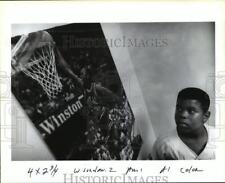 1993 Press Photo Gregory Miller Junior of Metairie is a Michael Jordan Fan picture